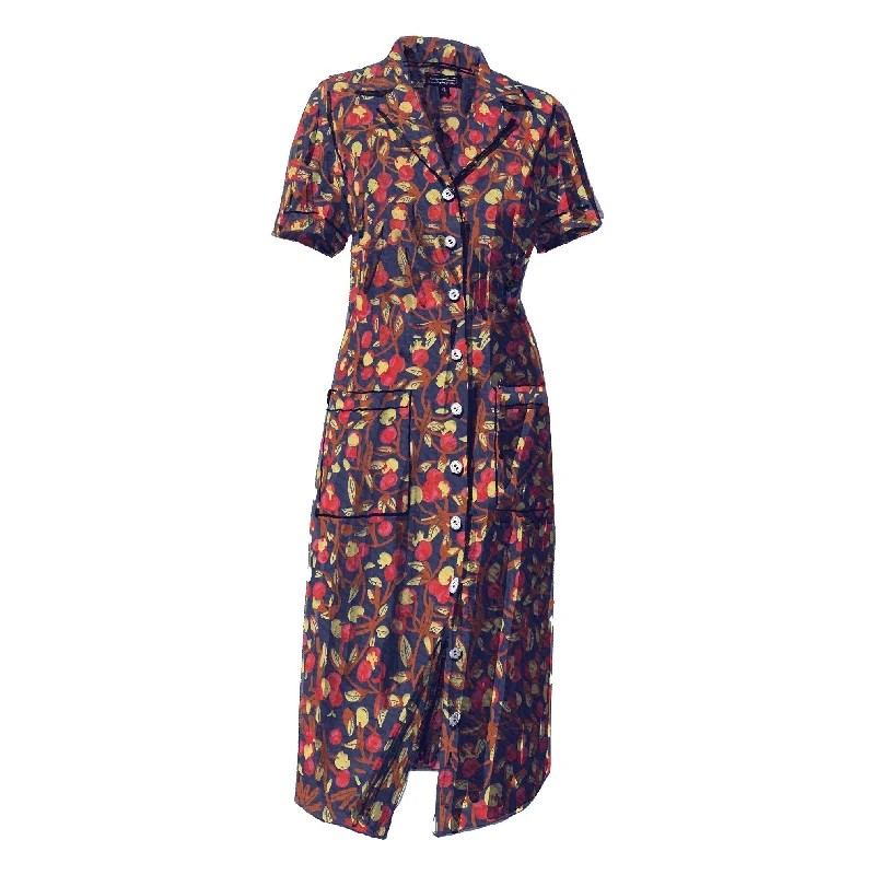 Fruit Button-Down Dress Tunics New arrival