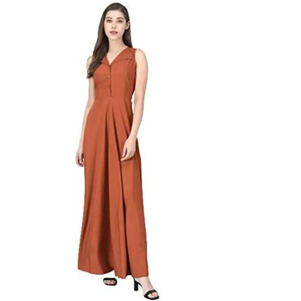 RUDRAKRITI Rudraakriti Women Crepe fit and flary Dress Tunics Fall fleece