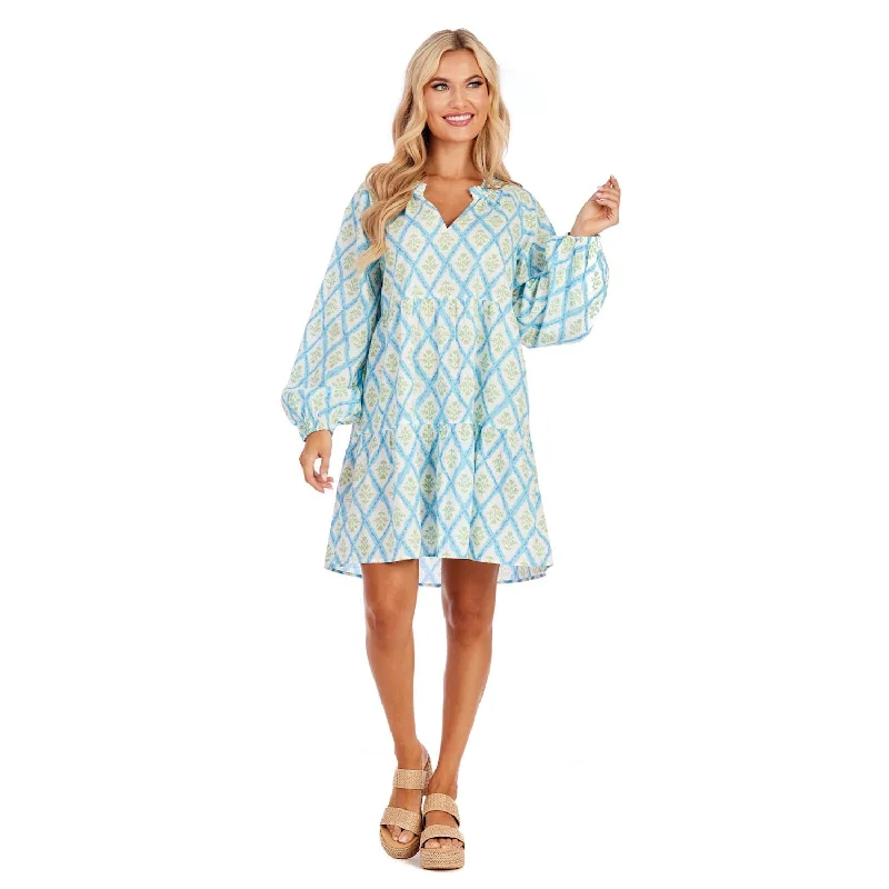 Mud Pie Vicky Tunic Dress | Blue Tunics Luxurious high-end