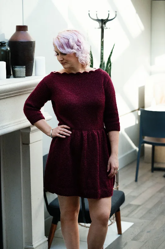 Knit Kit - Seaside Scallop Dress Tunics Review highly