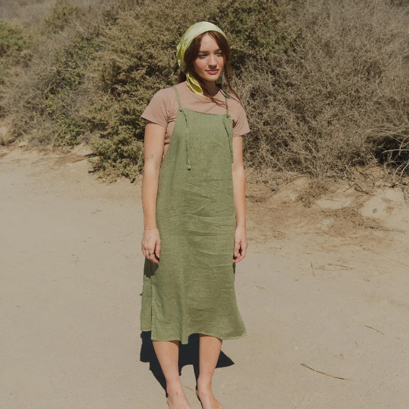 Daydream Magnolia Dress - Green Tunics Running lightweight