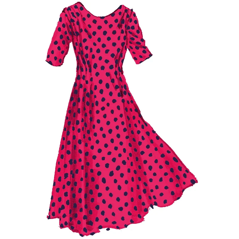 1940s Polka Dot Swing Dress Tunics Versatile stylish