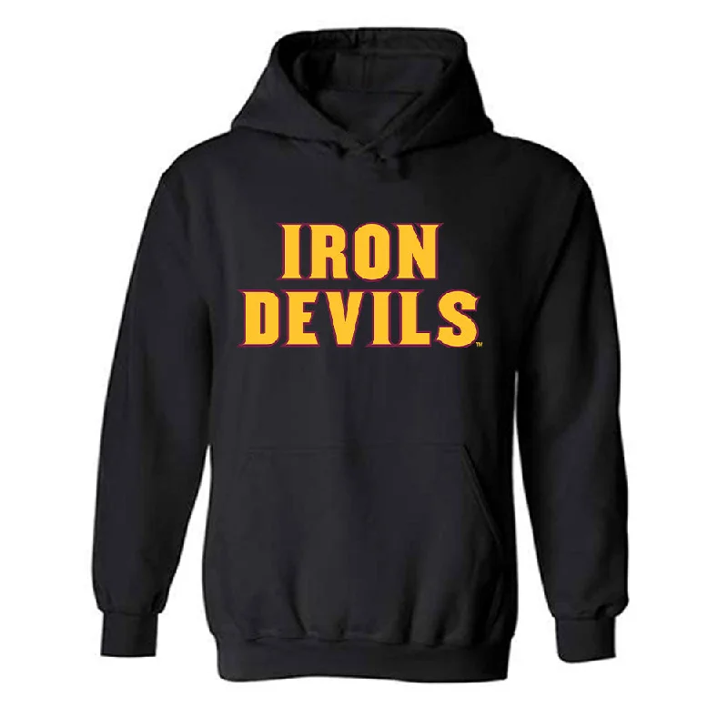 Arizona State - NCAA Women's Track & Field : Harlie Medrano - Replica Shersey Hooded Sweatshirt Hoodie with Fur Luxurious Winter