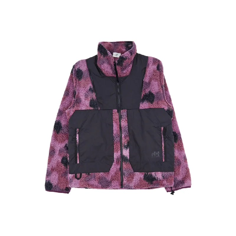 HH Arc Pile Jacket (Arc Syrah) Fitted Jacket Loose Jacket Oversized Jacket