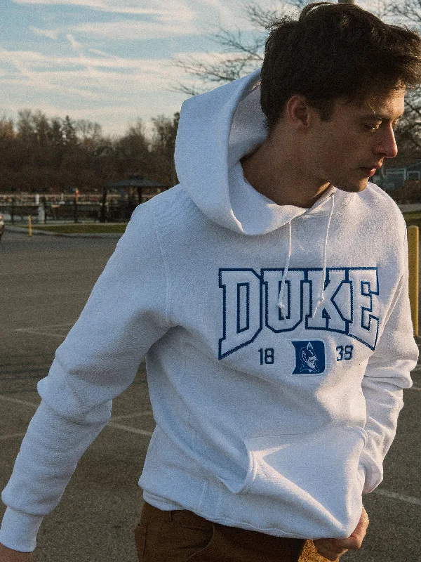 NCAA DUKE PULLOVER HOODIE Crew Neck Wool