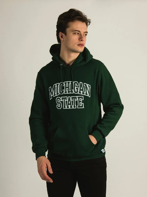 NCAA MICHIGAN ST PULLOVER HOODIE One Shoulder Top