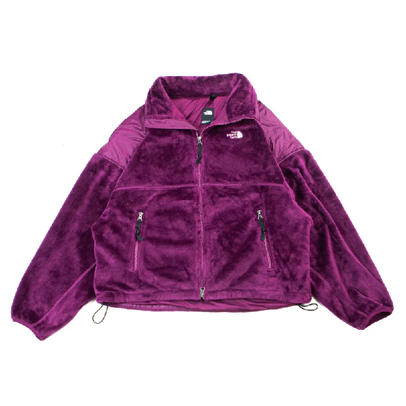 W Versa Velour Jacket (Boysenberry) Mesh Jacket Canvas Jacket Denim Jacket