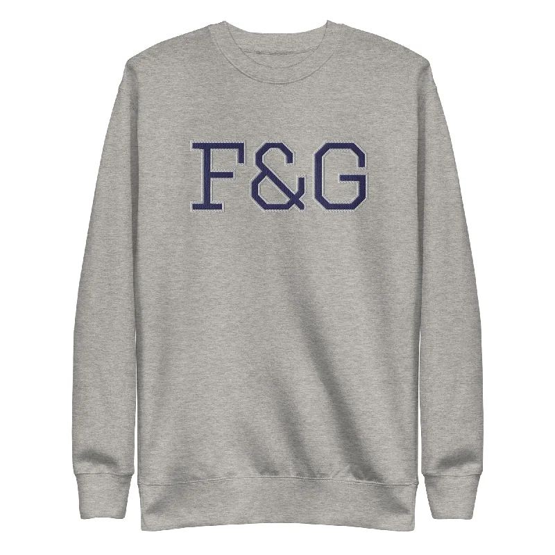 F&G Unisex Premium Sweatshirt Hoodie with Earth Tones Natural Calm