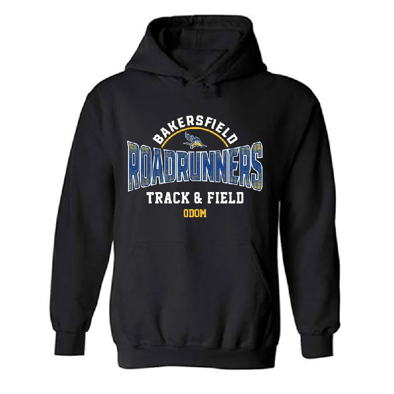 CSU Bakersfield - NCAA Women's Track & Field : Skye Odom - Classic Fashion Shersey Hooded Sweatshirt Hoodie with Pocket Utility Practical