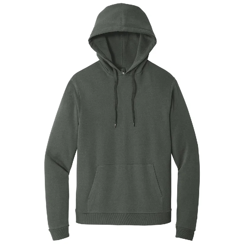 District Unisex Deepest Grey Perfect Tri Fleece Pullover Hoodie Cashmere Luxurious Pullover