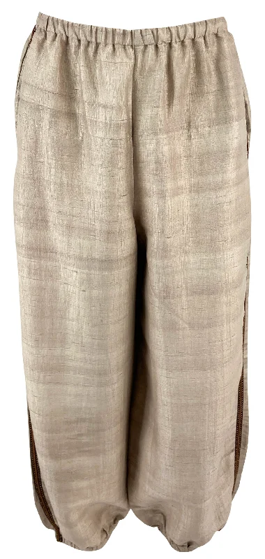 By Malene Birger Lumonas Silk Trousers in Nomad Trousers New Arrival