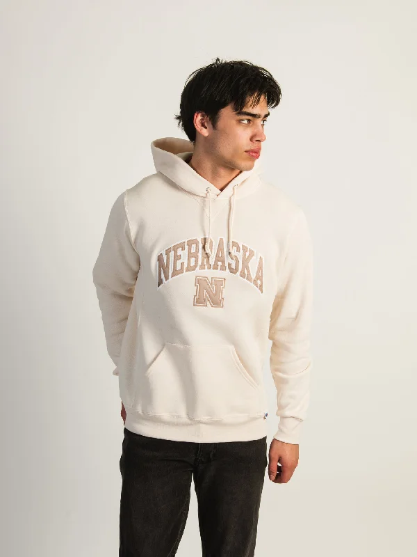 NCAA NEBRASKA PULLOVER HOODIE Peter Pan Collar