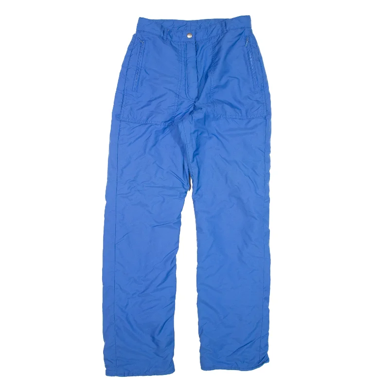 COLMAR Insulated Trousers Blue Regular Straight Womens W26 L29 Trousers New Arrival