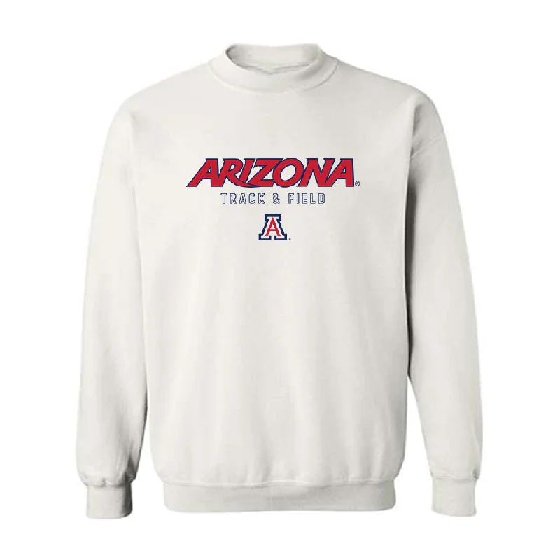 Arizona - NCAA Women's Track & Field : Jenica Bosko - Sports Shersey Crewneck Sweatshirt Hoodie with Patch Decorative Personalized