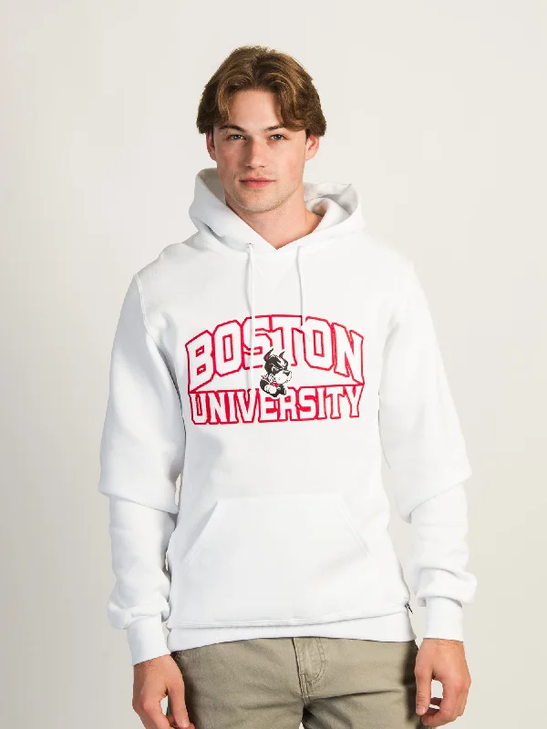 NCAA BOSTON U PULLOVER HOODIE Shawl Collar Sweater