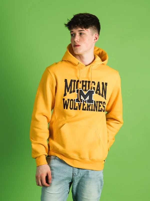 NCAA MICHIGAN PULLOVER HOODIE Bolero Style Sweater