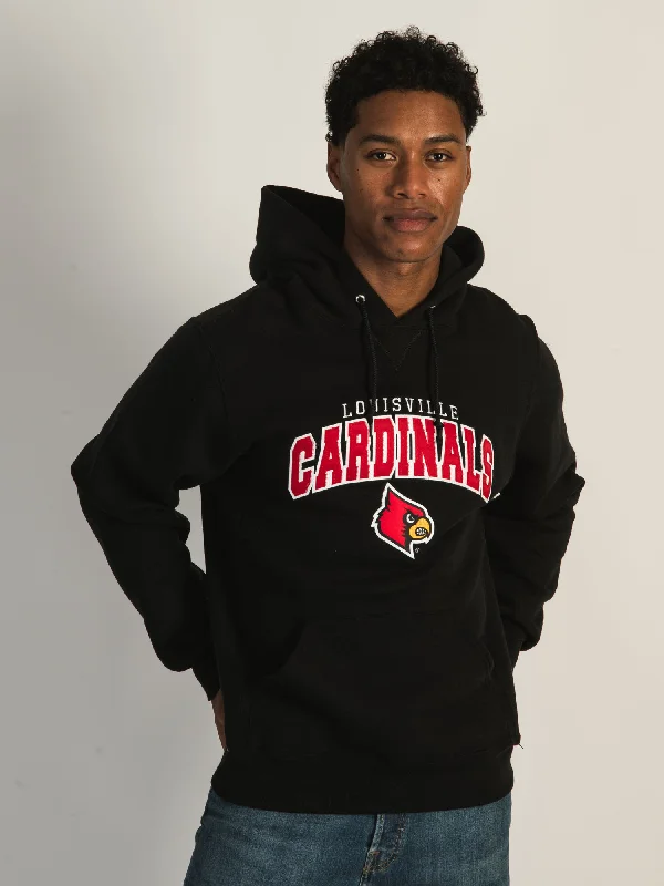 NCAA LOUISVILLE PULLOVER HOODIE Short Sleeve Top