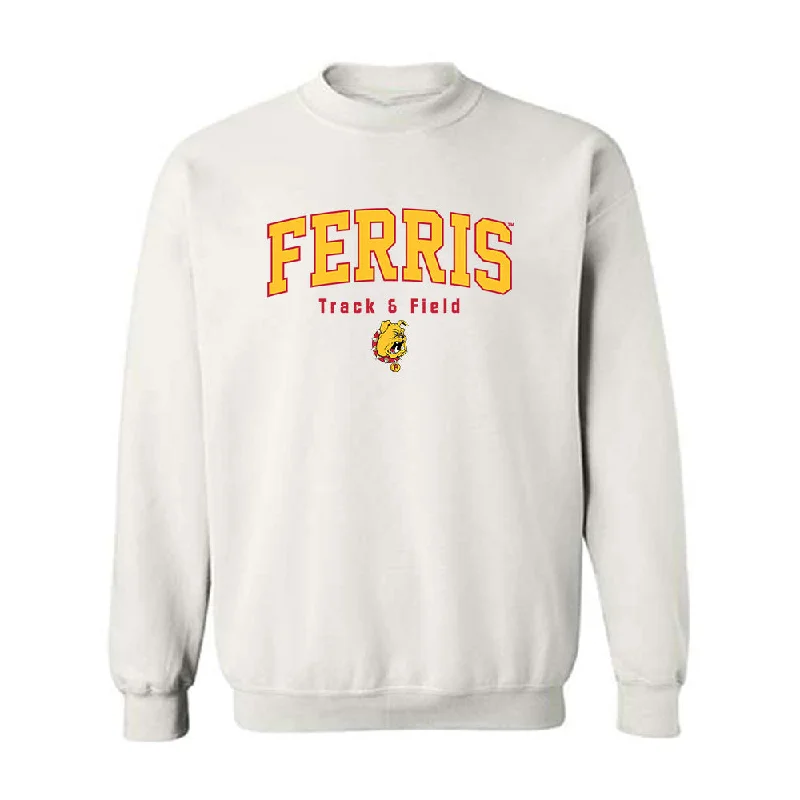 Ferris State - NCAA Women's Track & Field : Daisy Englund - Classic Shersey Crewneck Sweatshirt Hoodie with Elastic Cuffs Stretchable Comfortable