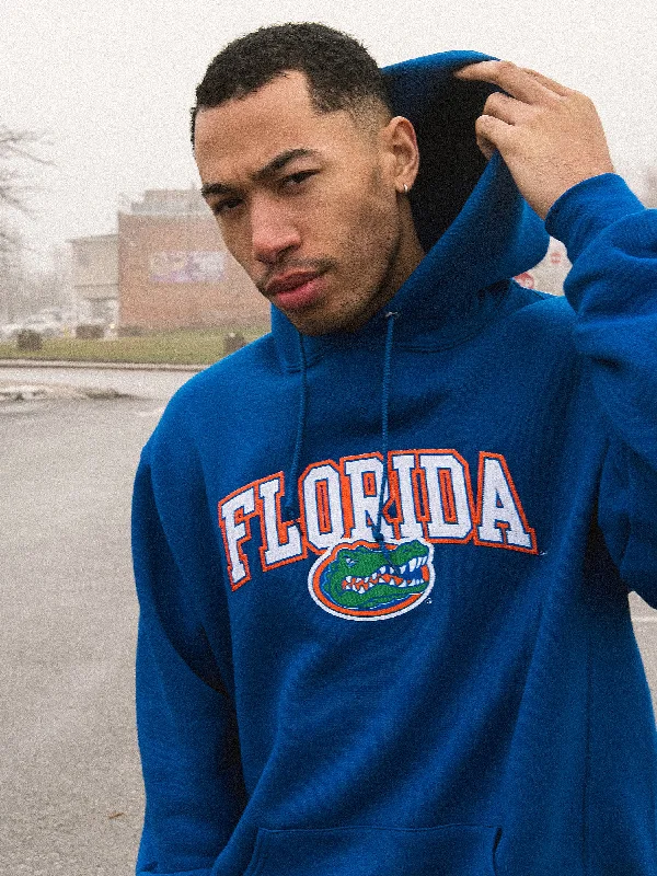 NCAA UNIVERSITY OF FLORIDA PULLOVER HOODIE Leg Sleeve Comfort