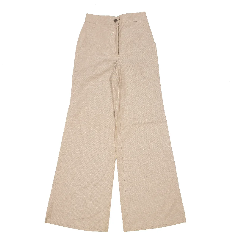 IRIL Beige Trousers W24 L34 Trousers practical durable