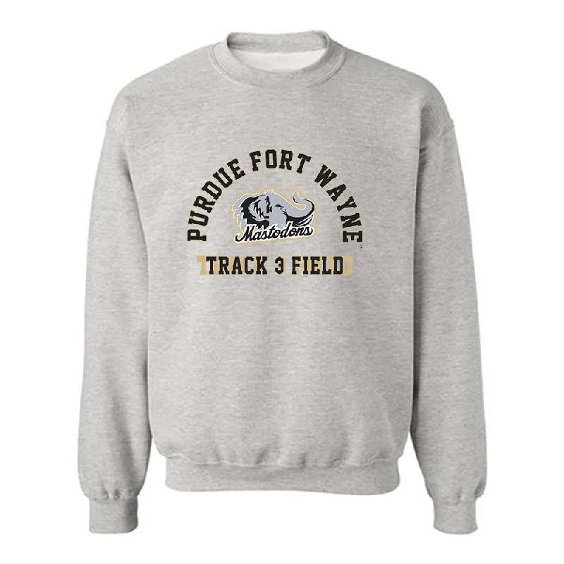 PFW - NCAA Women's Track & Field : Ellie Zagel - Classic Shersey Crewneck Sweatshirt Hoodie with Monochrome Minimalist Simple