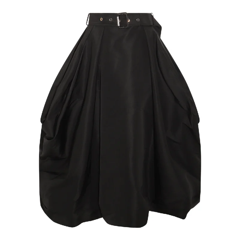 Alexander Mcqueen Skirts Black cotton skirt soft