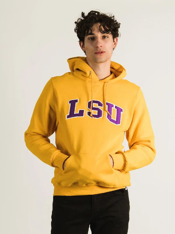 NCAA LSU PULLOVER HOODIE Fleece Warm Pullover