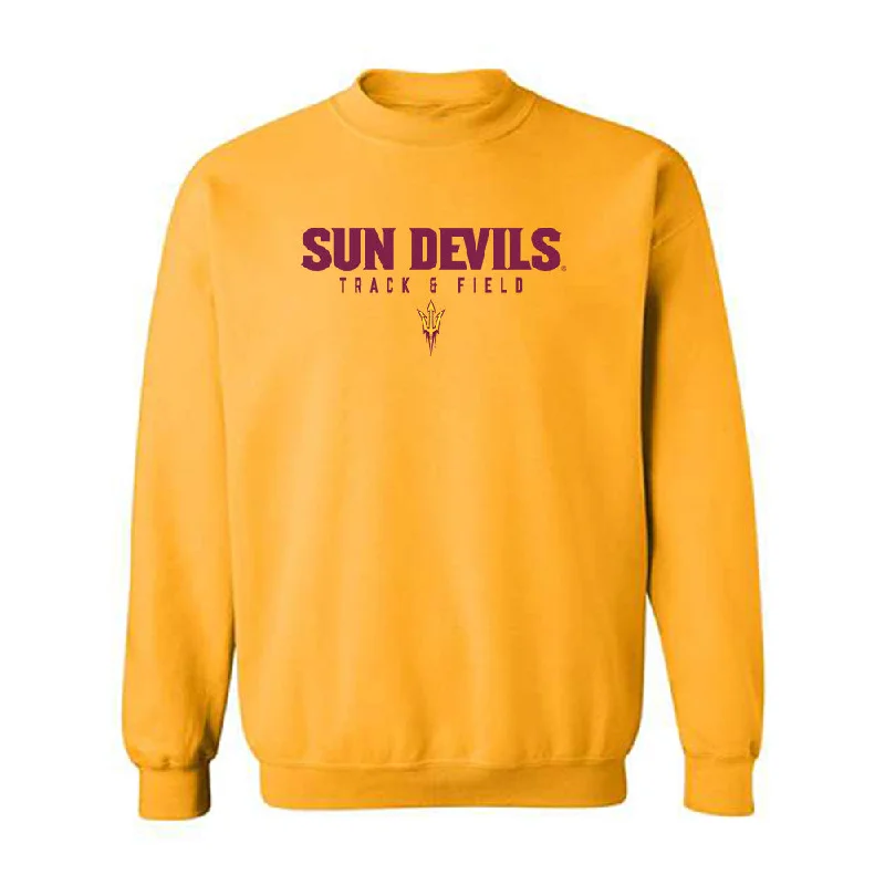 Arizona State - NCAA Women's Track & Field : Harlie Medrano - Classic Shersey Crewneck Sweatshirt Hoodie with Illustration Artistic Creative