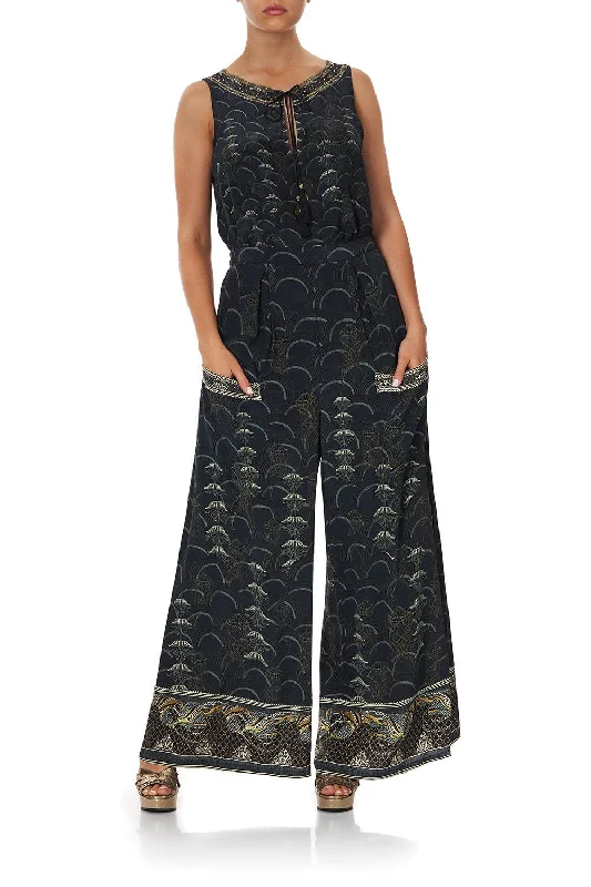 WIDE LEG TROUSER WITH FRONT POCKETS WISE WINGS Trousers Bestseller Popular