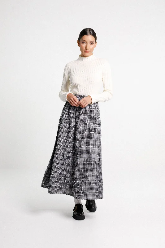 Lucia Skirt - Sale - Mono leather skirt modern