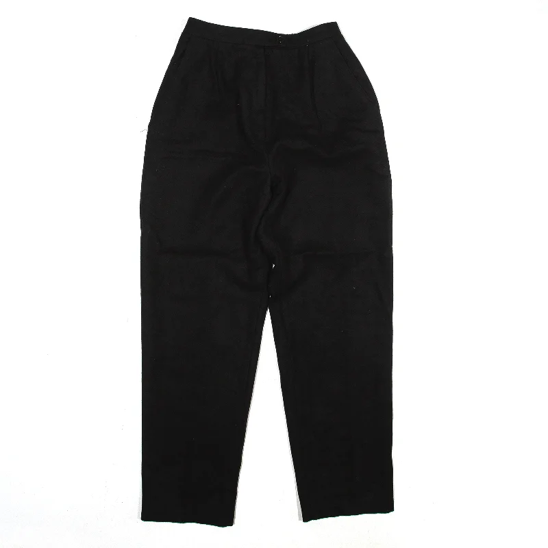 WILLOW RIDGE Trousers Black Regular Tapered Womens W24 L27 Trousers Gym Athletic