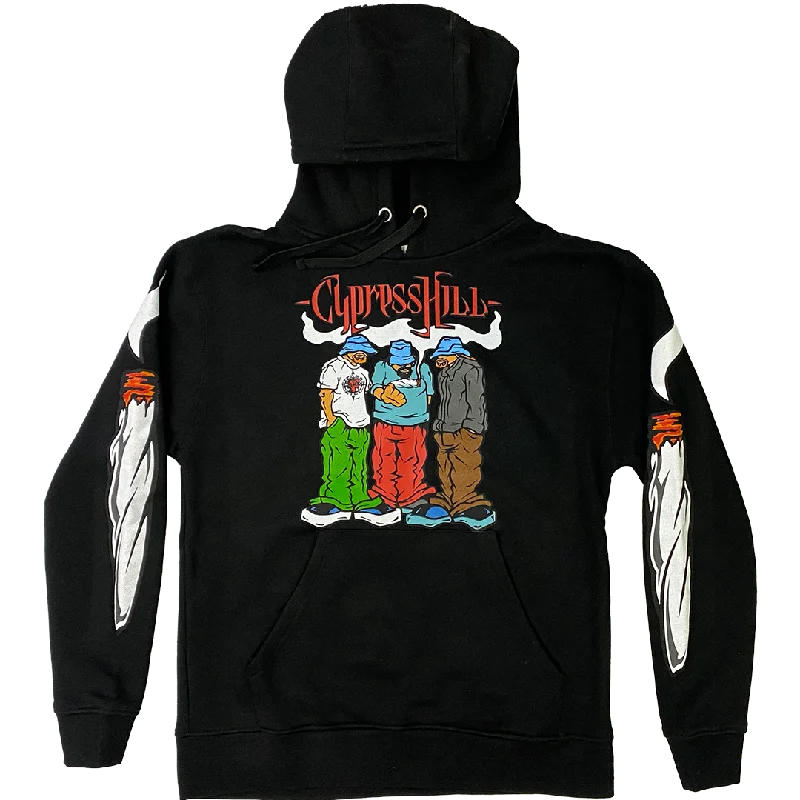 Cypress Hill "Blunted 2023" Pullover Hoodie Short Sleeve Top