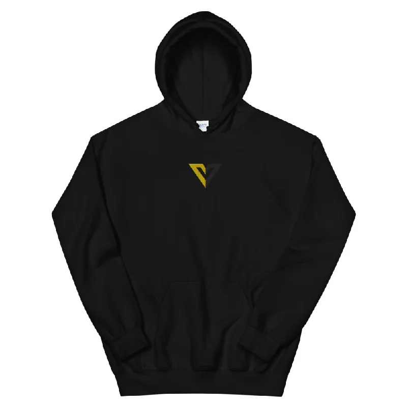 Voluntaryist Unisex Embroidered Hoodie Hoodie with Crew Neck Simple Timeless