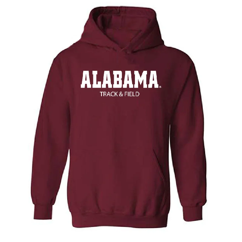 Alabama - NCAA Women's Track & Field : Miracle Ailes - Classic Shersey Hooded Sweatshirt Hoodie with Strings Custom Fit Adjustable