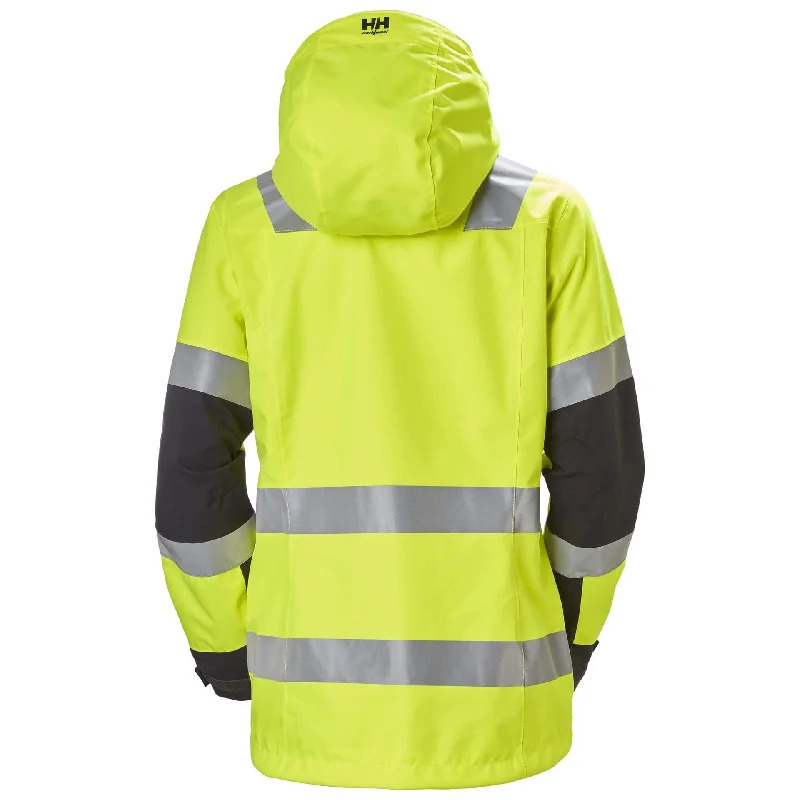 Helly Hansen Womens Luna Hi Vis Winter Insulated Jacket - 71398 - Sale Oversized Jacket Tailored Jacket Straight Jacket