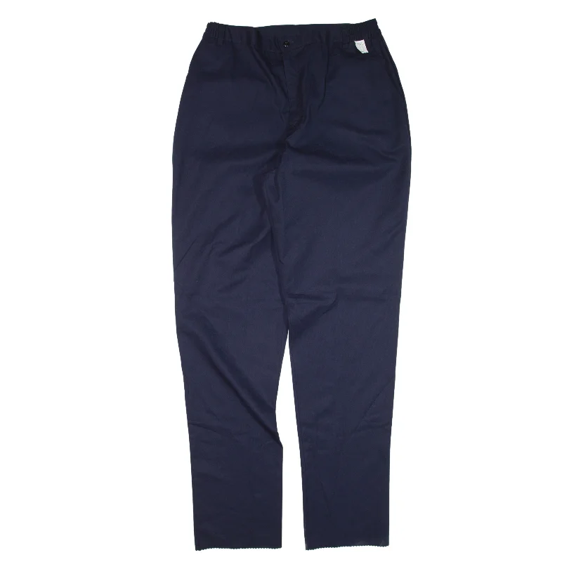 DICKIES Elasticated Waist Trousers Blue Regular Tapered Womens W32 L37 Trousers Prom Sequined