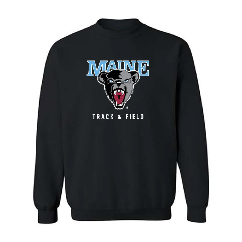 Maine - NCAA Women's Track & Field : Riley Gavigan - Classic Fashion Shersey Crewneck Sweatshirt Hoodie with Drop Shoulder Relaxed Streetwear