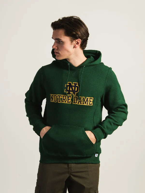 NCAA NOTRE DAME PULLOVER HOODIE Fine Merino Wool