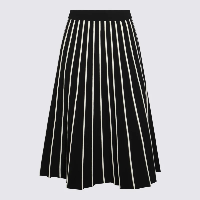 Tory Burch Skirts Black denim skirt durable