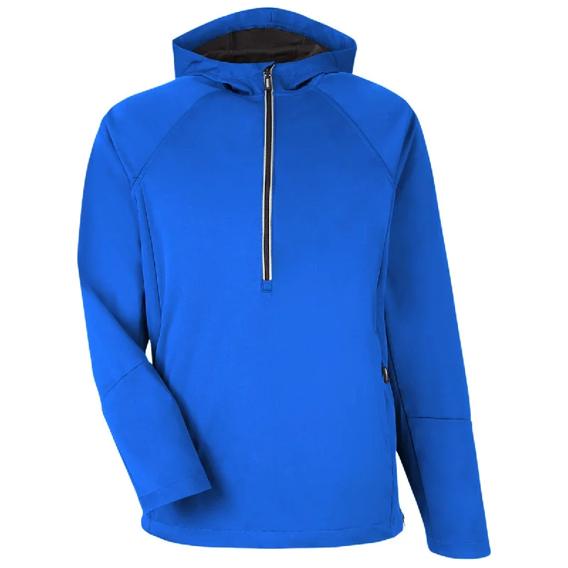 Core 365 Unisex True Royal Techno Lite Pullover Anorak V-Neck Stylish Pullover