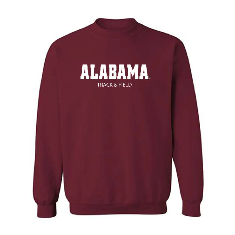 Alabama - NCAA Women's Track & Field : Miracle Ailes - Classic Shersey Crewneck Sweatshirt Hoodie with Ribbed Hem Stretchable Secure