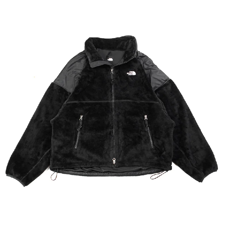 W Versa Velour Jacket (TNF Black) Rayon Jacket Velvet Jacket Corduroy Jacket