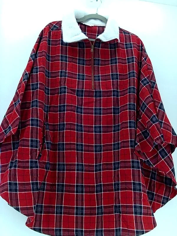 Plaid Mock Neck Zipper Jacket - Small Satin Jacket Silk Jacket Chiffon Jacket