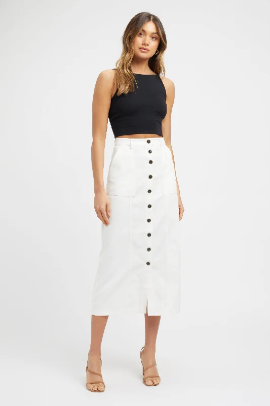 Dublin Midi Skirt lightweight skirt design