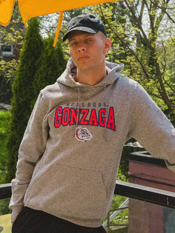 NCAA GONZAGA PULLOVER HOODIE Chunky Knit Pullover