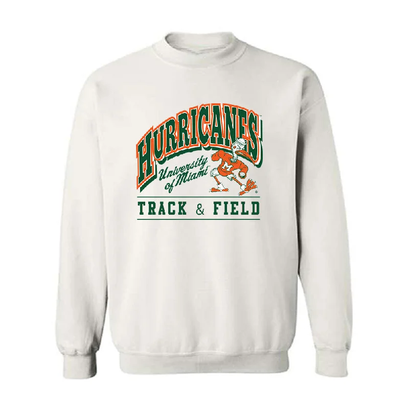 Miami - NCAA Women's Track & Field : Iyonna Codd - Classic Shersey Crewneck Sweatshirt Graphic Hoodie Design Print