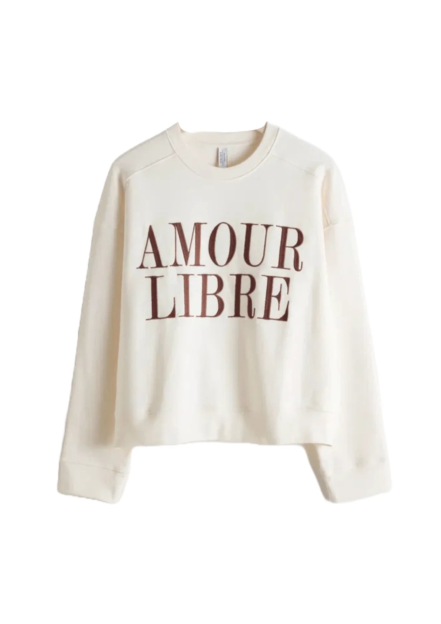 AMOUR LIBRE PULLOVER Honey Neck Pullover