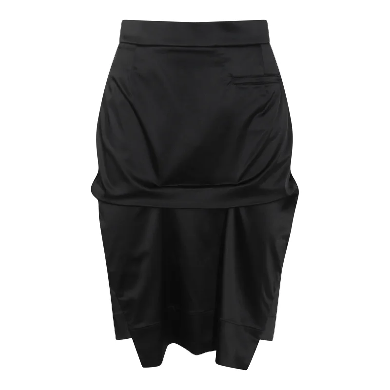 Vivienne Westwood Skirts Black velvet skirt plush