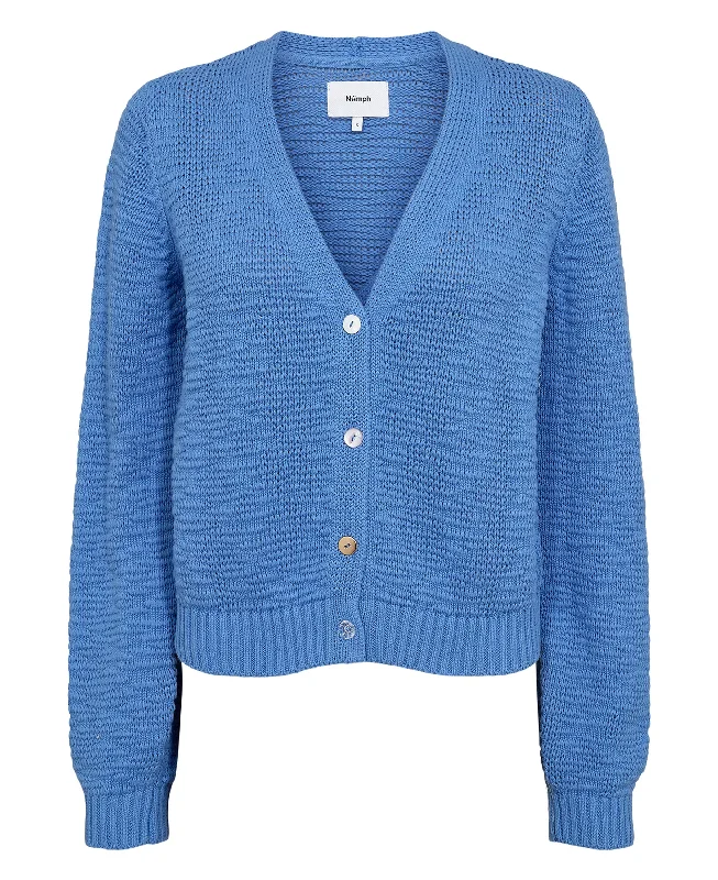 Numirna Cropped Cardigan - Regatta Crew Neck V-Neck Turtle Neck