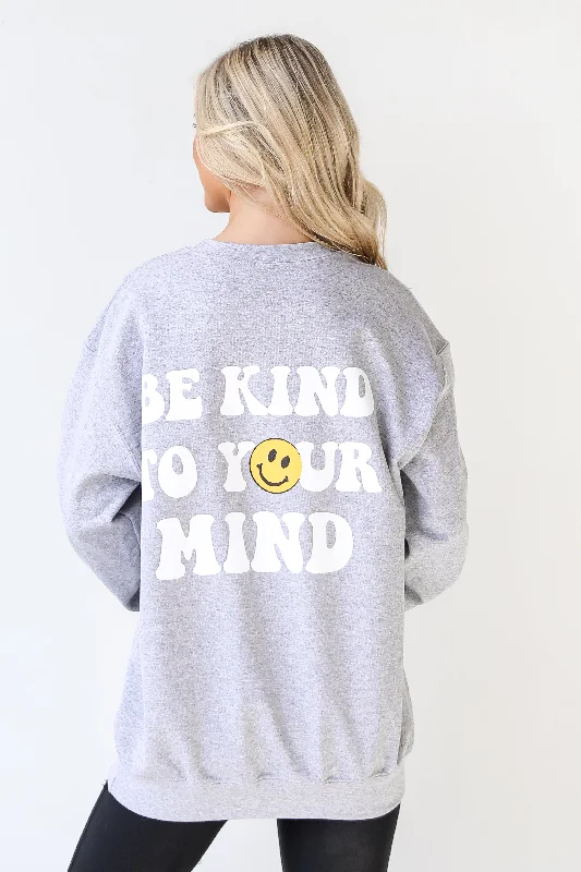 Be Kind To Your Mind Pullover Short Sleeve Top